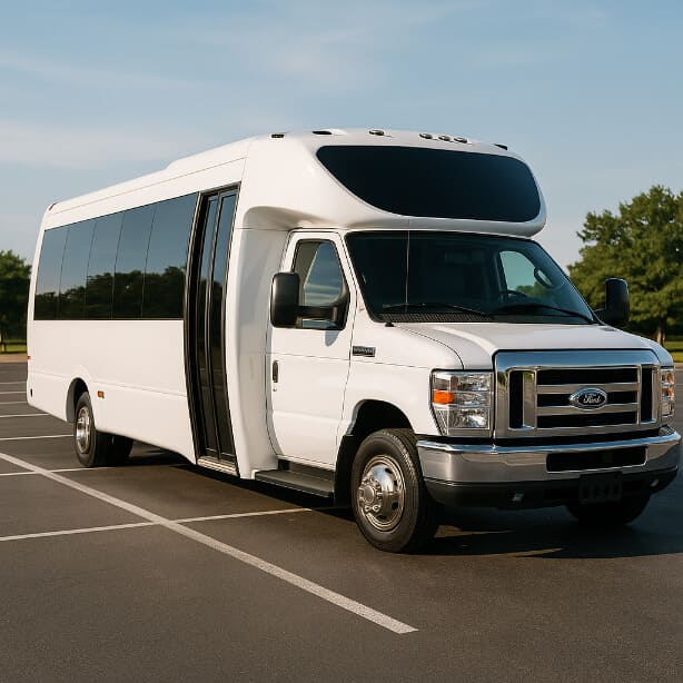 Iowa City Coach Bus Service 20 Passenger Minibus
