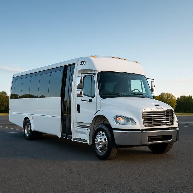 Iowa City Coach Bus Service 25 Passenger Minibus