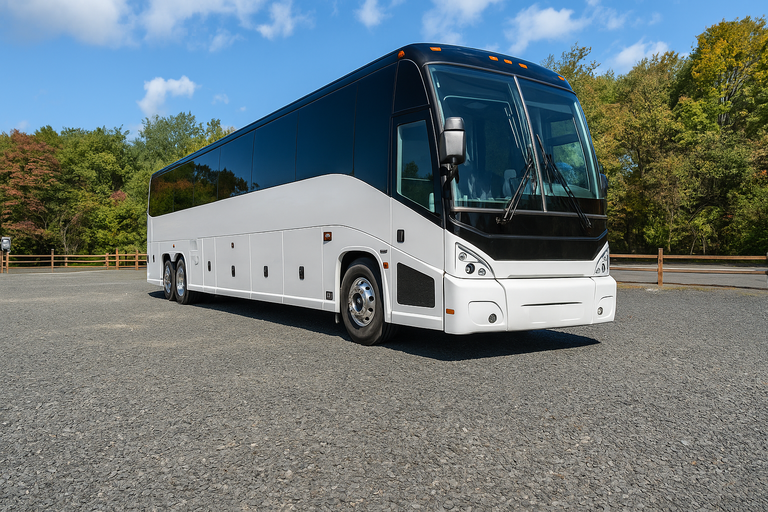 Iowa City Coach Bus Service 56 Passenger Coach Bus