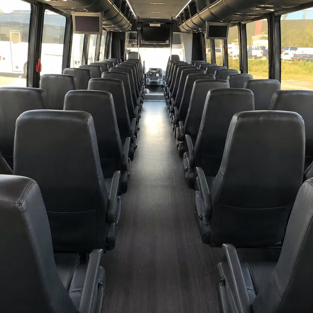 25 passenger minibus inside