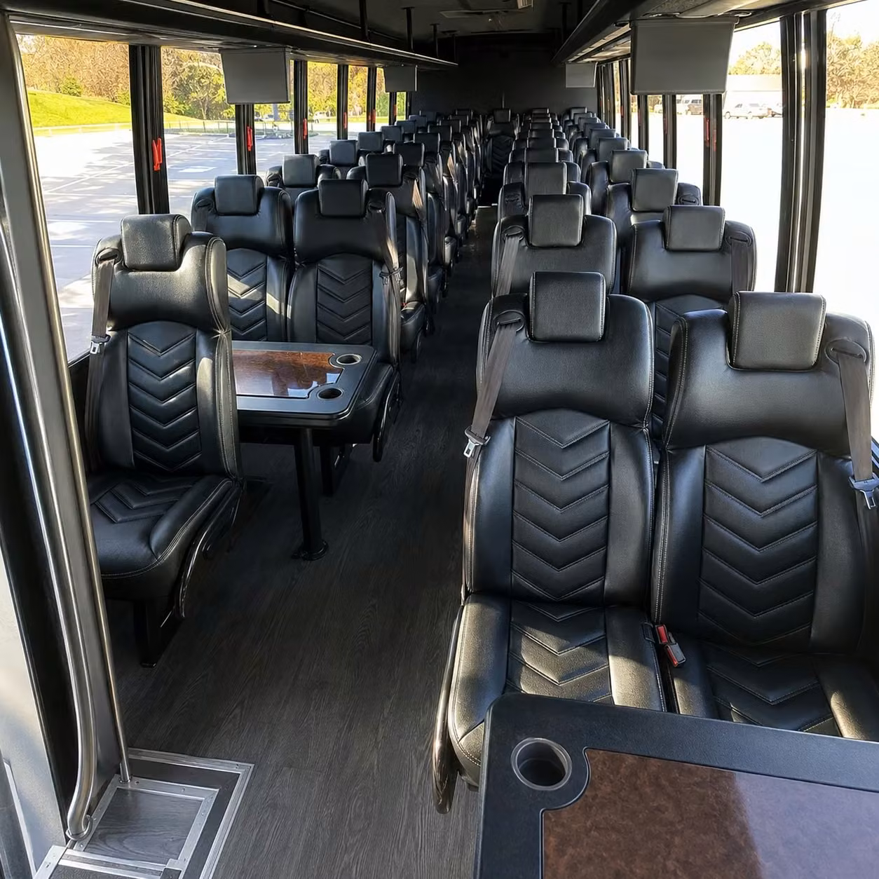 35 passenger minibus interior