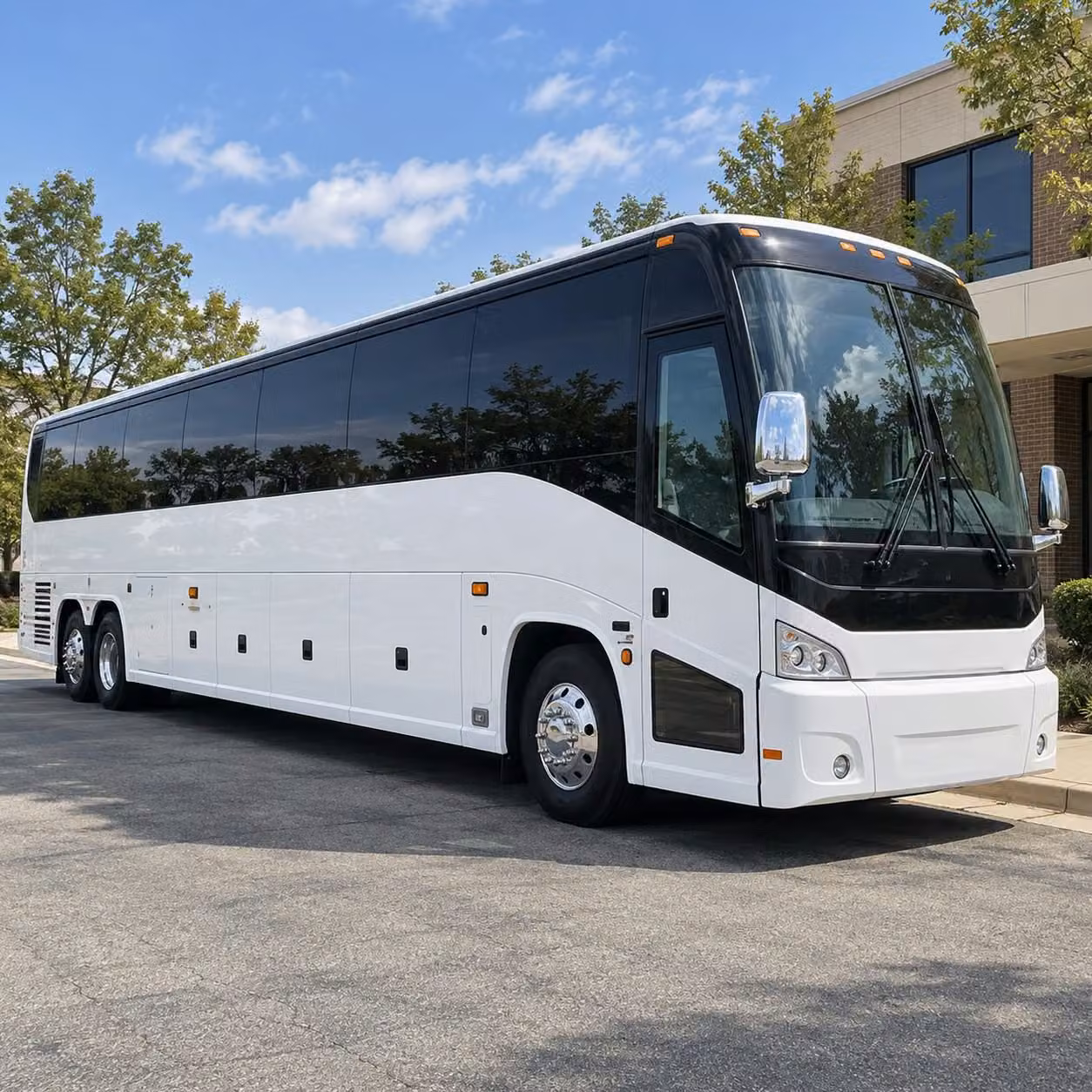 charter buses for iowa city school prom groups and large squads