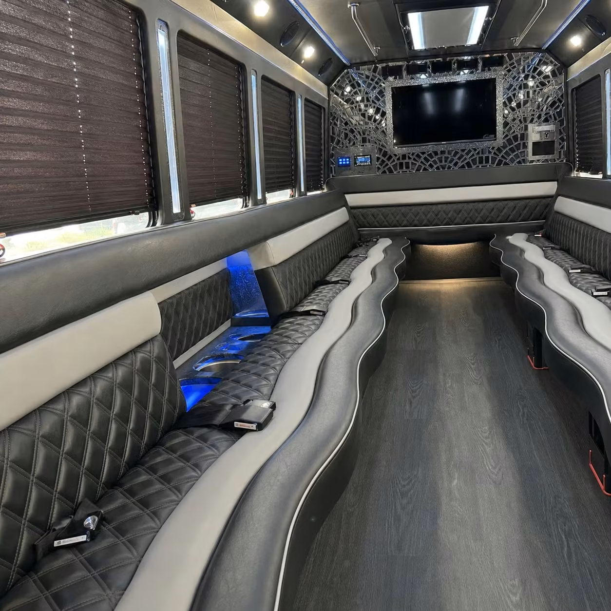 rent a party bus for outdoor concerts and summer music events along the iowa river corridor