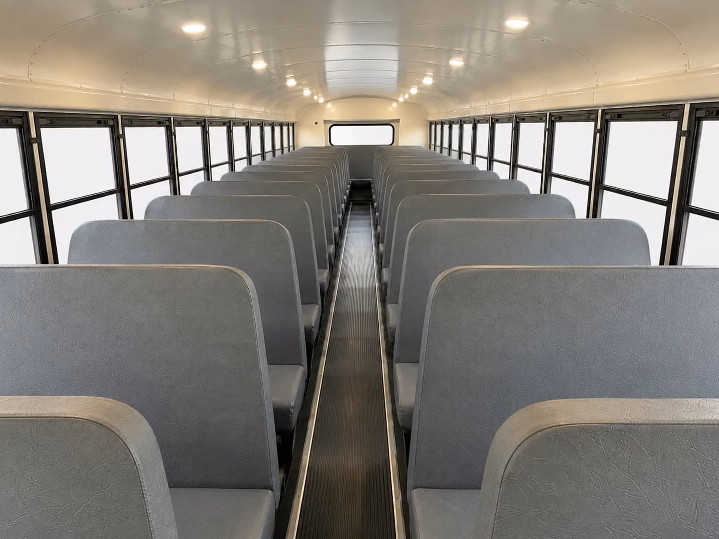 school bus interior