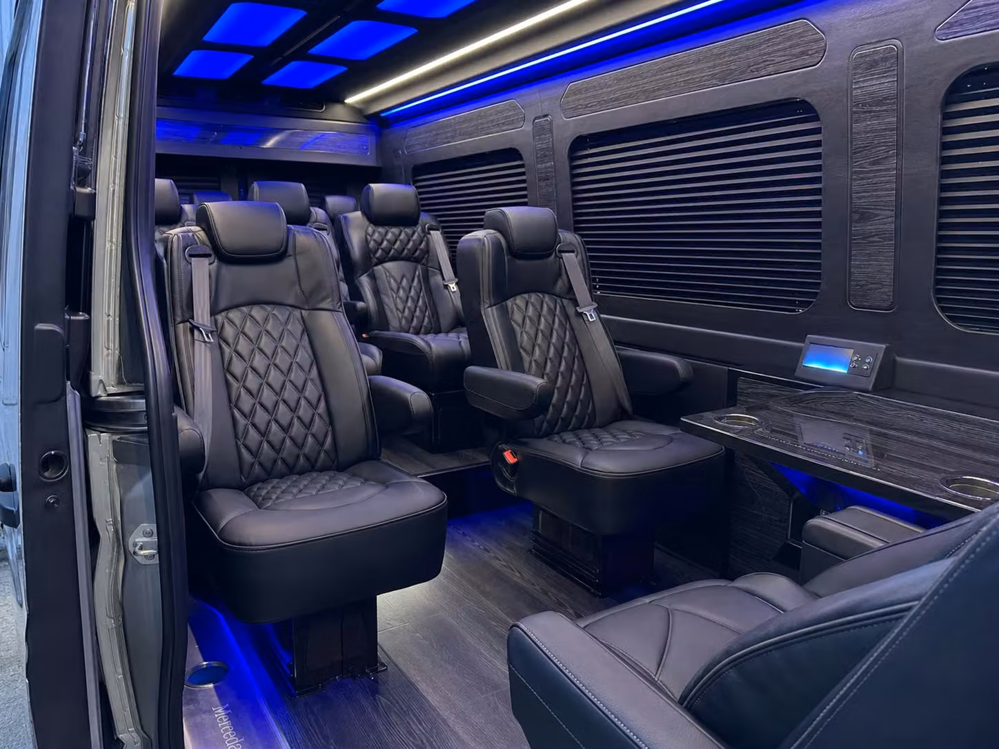 sprinter van transportation for groups and events across iowa city